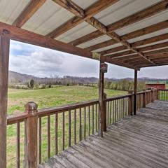 Rogersville Barn Apartment on 27 Acres with Pond!