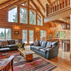 Log Home on 40 Private Acres By Mt Shasta Ski Park