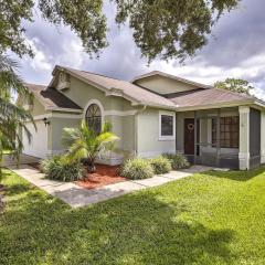 Lakefront Brandon Home with Patio and Screened Lanai!