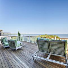 Luxe Waterfront East Quogue Home with Beach On-Site!