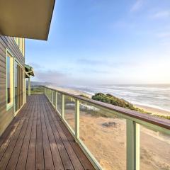 Oceanfront Home with Hot Tub and Sauna, 8 Mi to Newport