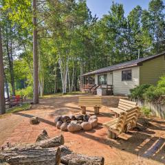 Lakefront Cabin with Private Dock and Beach!