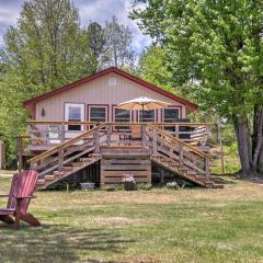 Lakefront Wakefield Cottage with Deck and Water Views!