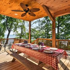 Lakefront Rutledge Home with Fire Pit and Private Dock