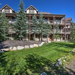 Mountain Condo Half Mi to Breckenridge Ski Slopes