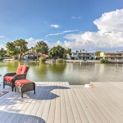 Lakefront Tempe House with Sun Deck, Hot Tub and Boats