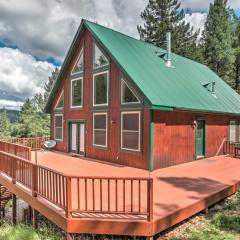 Cloudcroft Home with Spacious Stargazing Deck!