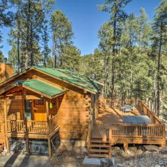 Ruidoso Log Cabin Retreat - Peaceful and Convenient
