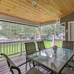 Lakeside Home with Game Room, Yard, Deck and Fireplace!