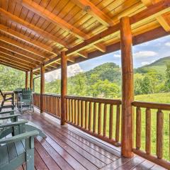 Maggie Valley Cabin with Private Hot Tub and Game Room
