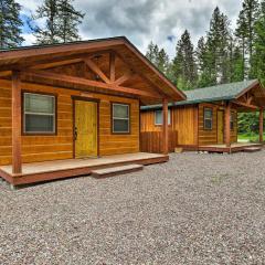 Hungry Horse Cabin Deck, Fire Pit, Near Glacier!