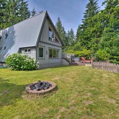 Riverfront Gold Bar Cabin with Hot Tub and Mtn Views!