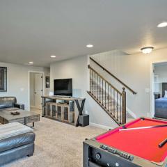 Colorado Springs Townhome with Game Room and Mtn Views