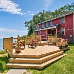 Rustic Lake House on Lake Champlains Barney Point