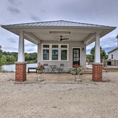 Lakefront Studio Guest Home on Hermann Wine Trail!
