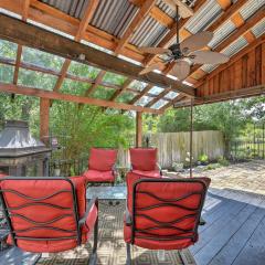 College Station Getaway with Hot Tub and Courtyard!