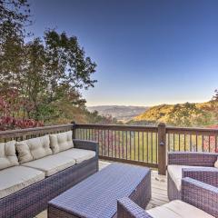 Brevard Chalet with Stunning Blue Ridge Mtn Views!