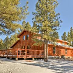 Flagstaff Cabin with Fireplace and Fire Pit on 5 Acres!