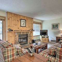 Riverfront Lincoln Condo with Pool Mins to Loon Mtn