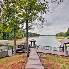 Dandridge Vacation Rental with Fishing Pier and Grill!