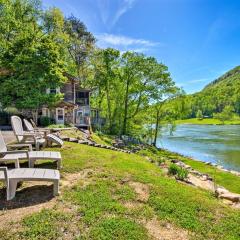 Tenn River Cabin with Hot Tub - 10 Mi to Chattanooga!