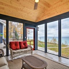 Waterfront Charlevoix Home with Kayaks and Fire Pit!