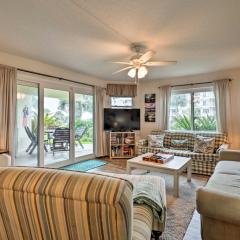 St Augustine Beach Condo with Patio and Pool Access!