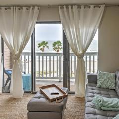 Beachfront Corpus Christi Condo with Deck and Views!