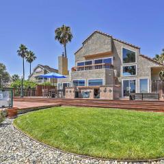 Waterfront Discovery Bay Home Outdoor Bar and Dock