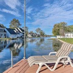 Waterfront Syracuse Home with Deck, Fire Pit and Kayaks