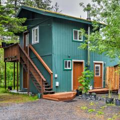Seward Studio with Deck, Outdoor Dining and Mtn Views!