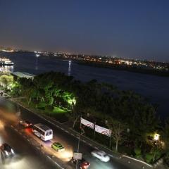 Charming sunset,Panoramic Nile view & pyramid view