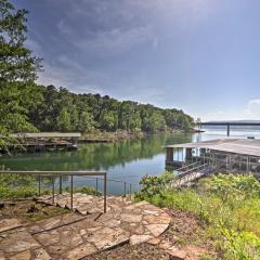 Greers Ferry Lakefront Home with Deck and Boat Slips!