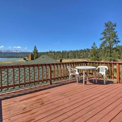 Walk to Lake Cabin with Deck and Views in Fawnskin