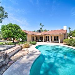 Scottsdale Oasis with Fruit Trees, Sport Court and Spa