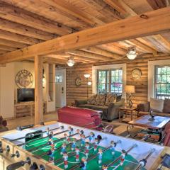 Scottsboro Cabin with Fire Pit and Stocked Pond Access