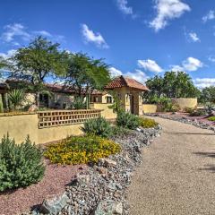 Luxe Tucson Vineyard Home with Views and Fire Pit