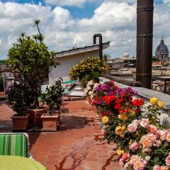 Apartment Spanish Steps with panoramic roof-terrace