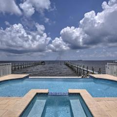 Waterfront Apollo Beach Home Pool and Shared Dock!