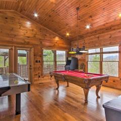 Sevierville Cabin with Hot Tub and Large Deck!