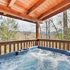 Gatlinburg Mountain Cabin with Grill and Pool Table!