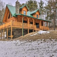 Family-Friendly Warsaw Cabin with Deck and Fireplace!