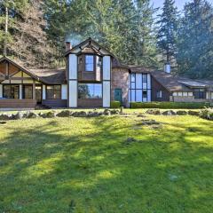 Camano Island Family House with Hot Tub and Deck!