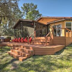 Keystone Heights Lakefront Cabin - Fire Pit, Grill