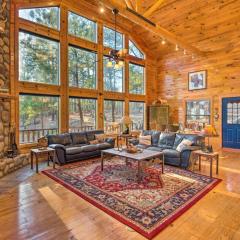 Spacious Cabin with Hot Tub 2 Mi to Beavers Bend