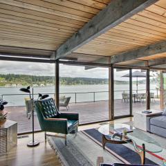 Waterfront Port Orchard Home with Furnished Deck