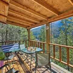 Private Yaak River Hideaway with Deck and Mtn Views!