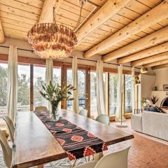 Authentic Santa Fe Adobe Home with Desert Views