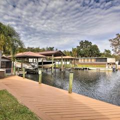 Waterfront Homosassa Home with Private Dock and Deck!