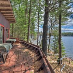 Lakefront Hartford Cabin with Canoe and Boat Ramp